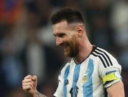 Lionel Messi menjadi pencetak gol terbanyak sepanjang masa Argentina di Piala Dunia