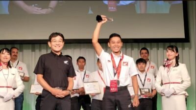 Teknisi Asal Indonesia, Masngudin, Raih Gelar Juara Dunia dalam Kontes Teknisi Global Honda 2023