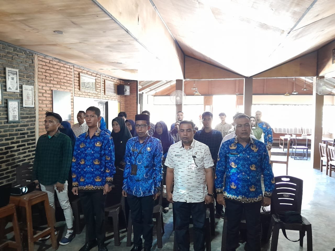 Peserta rapat evaluasi Bawaslu Bolmut