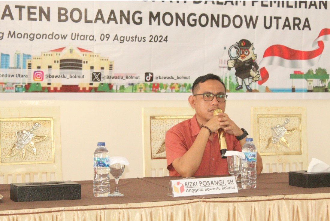 Bawaslu Bolmut Gelar Rakernis Pengawasan Pendaftaran dan Penetapan Paslon Bupati dan Wakil Bupati