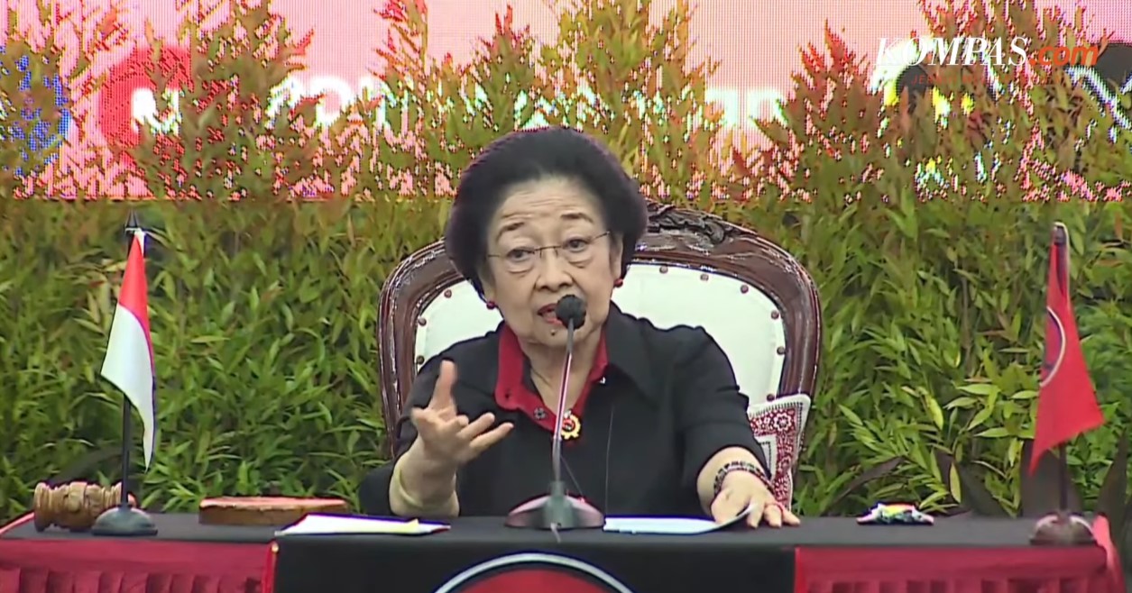 Megawati Tegaskan Kader PDIP Tak Boleh Buat Visi Misi Sendiri