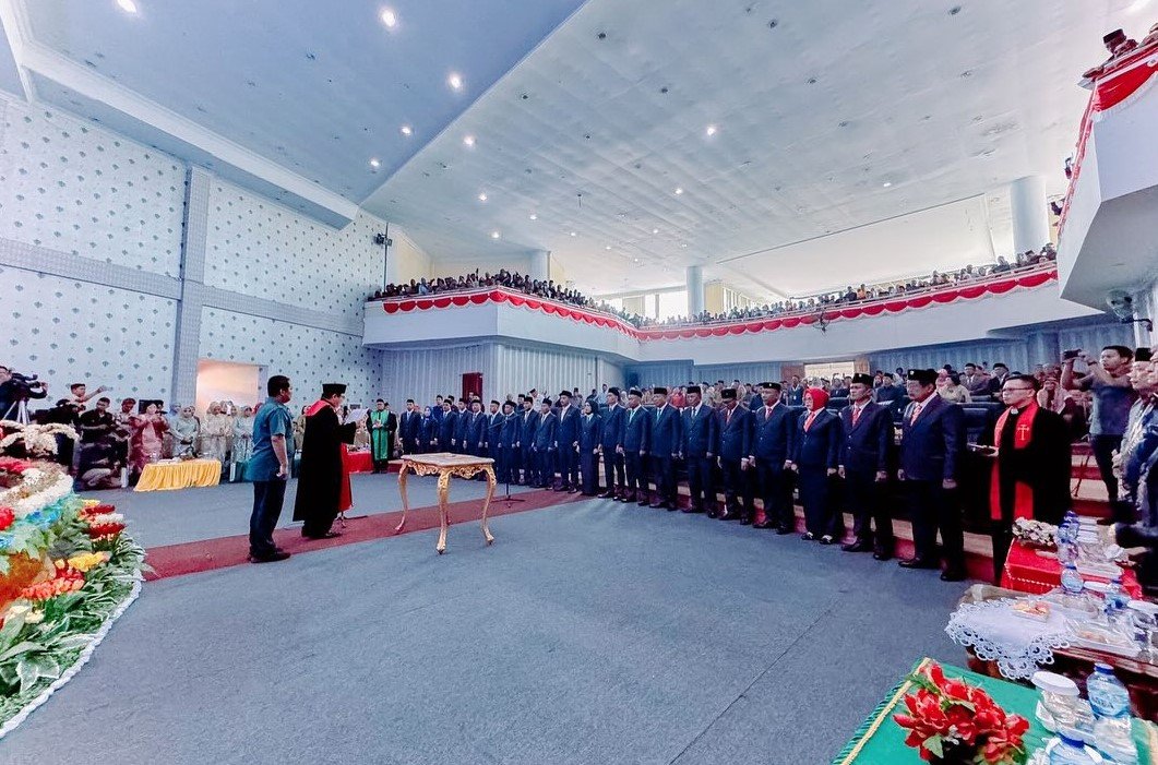 20 Anggota DPRD Bolmut Masa Jabatan 2024-2029 Resmi Dilantik
