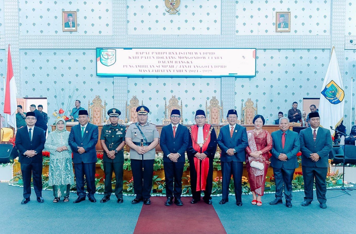20 Anggota DPRD Bolmut Masa Jabatan 2024-2029 Resmi Dilantik