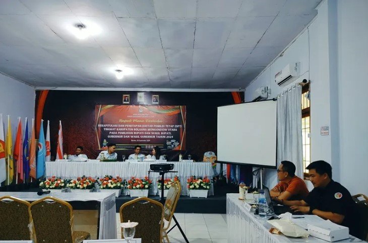 Bawaslu Bolmut Mengawasi Seluruh Tahapan Penetapan DPT 2024 di KPUD Bolmut