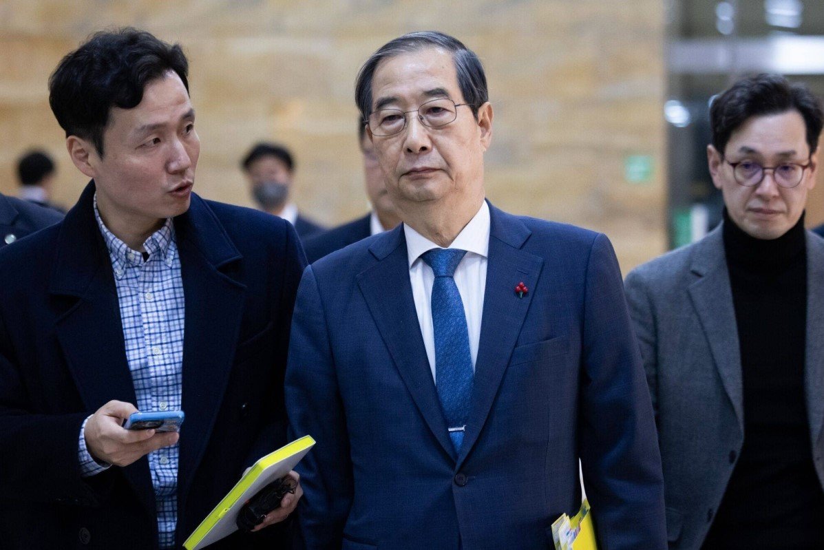 Menteri Han Duck Soo Ambil Alih Jabatan Presiden Yoon