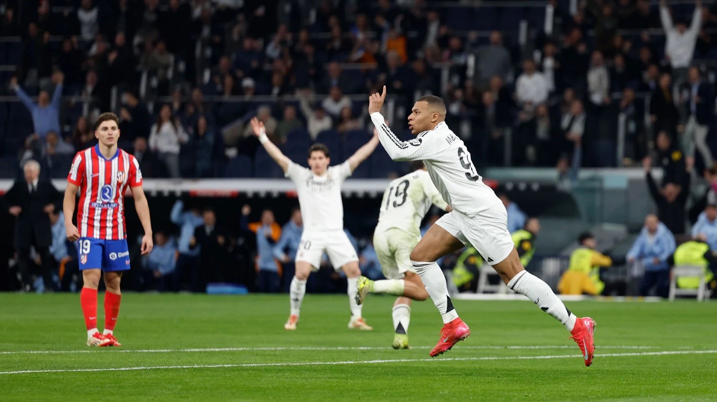 Real Madrid Ditahan imbang Atletico Madrid 1-1