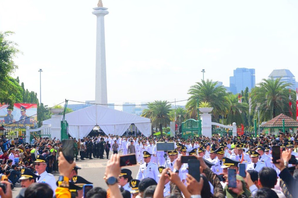 Kepala Daerahy yang dilantik Presiden Prabowo