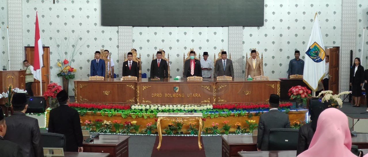 Suasana Paripurna Pidato Perdana Bupati Bolmut