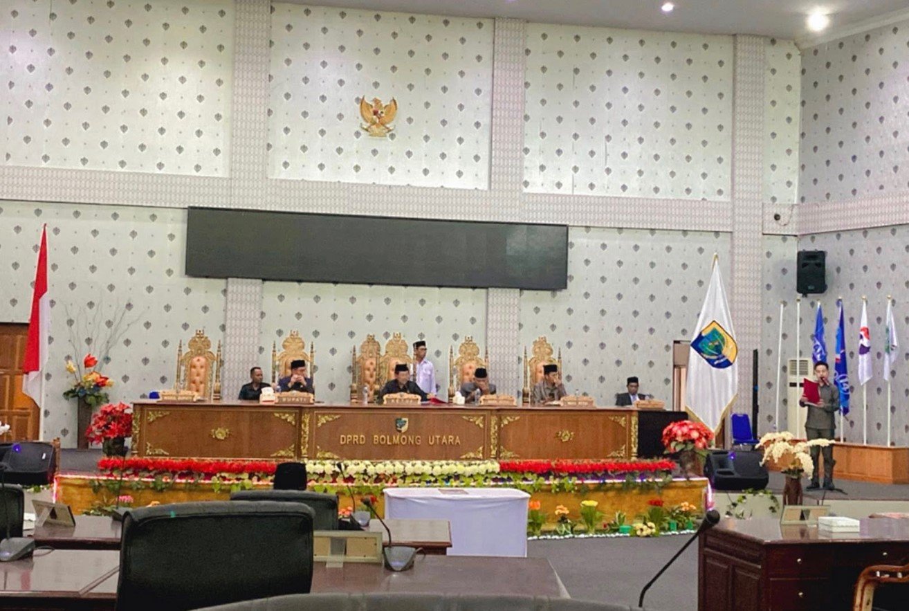 Paripurna LKPJ Bupati Bolmut