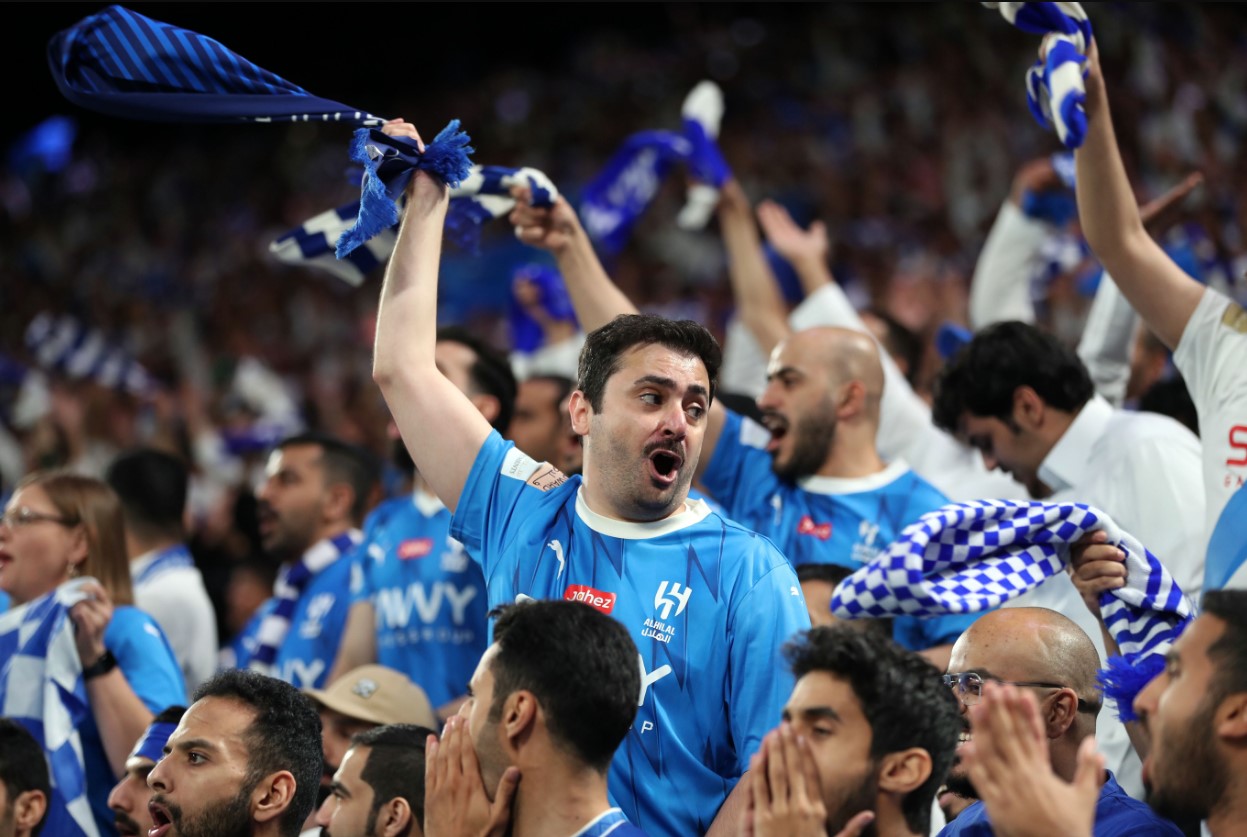 Suporter Al Hilal di Miami Jelang Laga Melawan Real Madrid