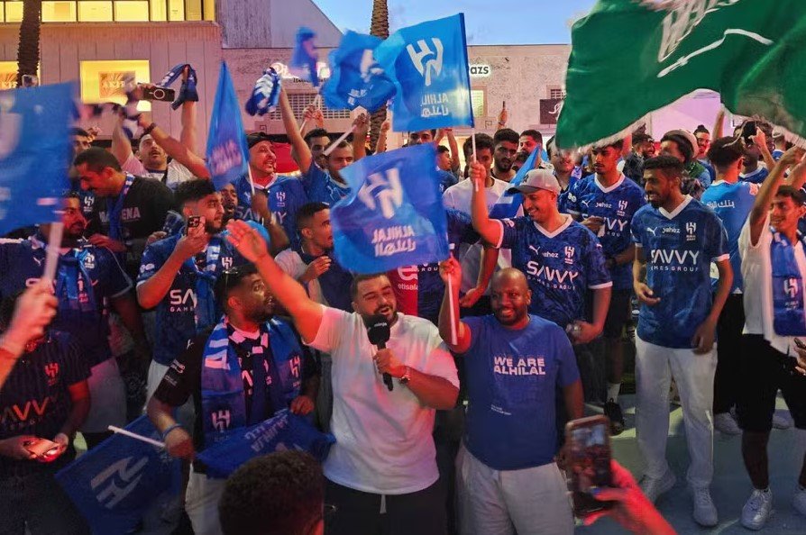 Suporter dari Amerika Juga Dukung Al Hilal