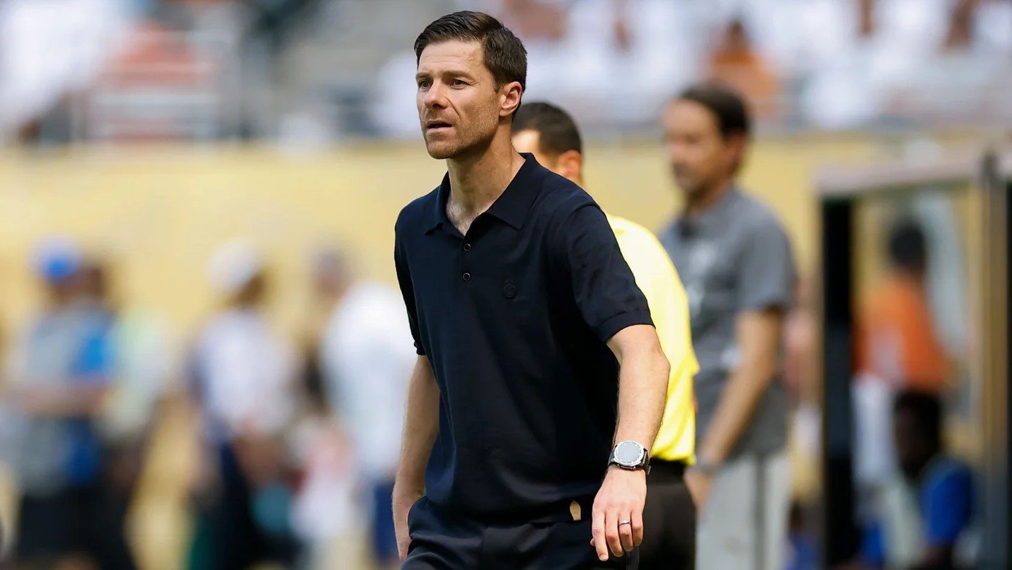 Xabi Alonso pada pertandingan Al Hilal vs Real Madrid di Piala Dunia Antarklub 2025