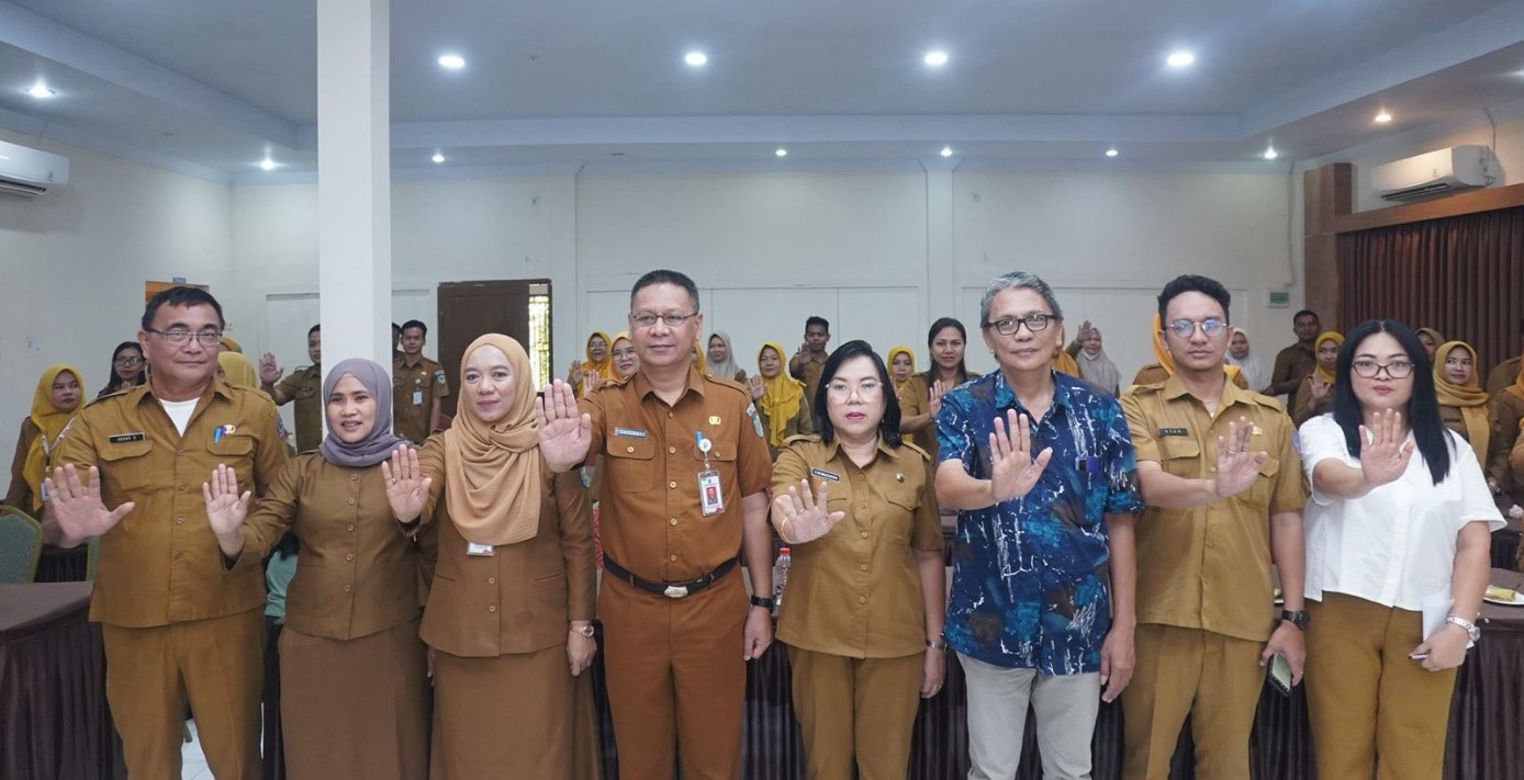 Rapat koordinasi pengarusutamaan gender di Boroko, Kabupaten Bolaang Mongondow Utara