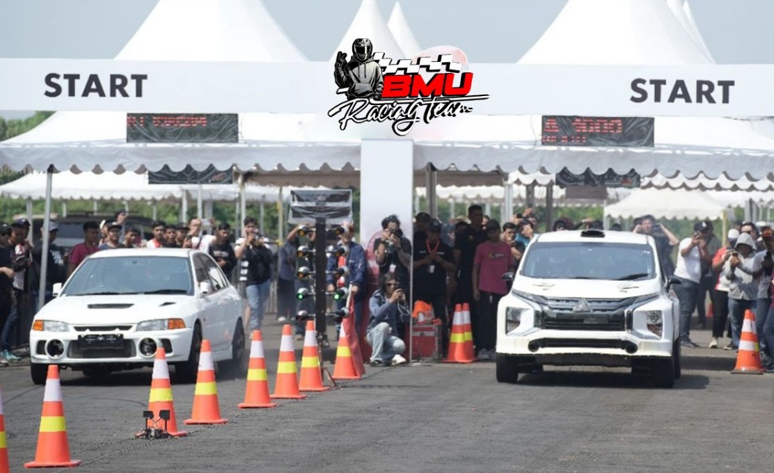 Juara Kejurda Drag Race Bolmut 2025 menerima piala penghargaan