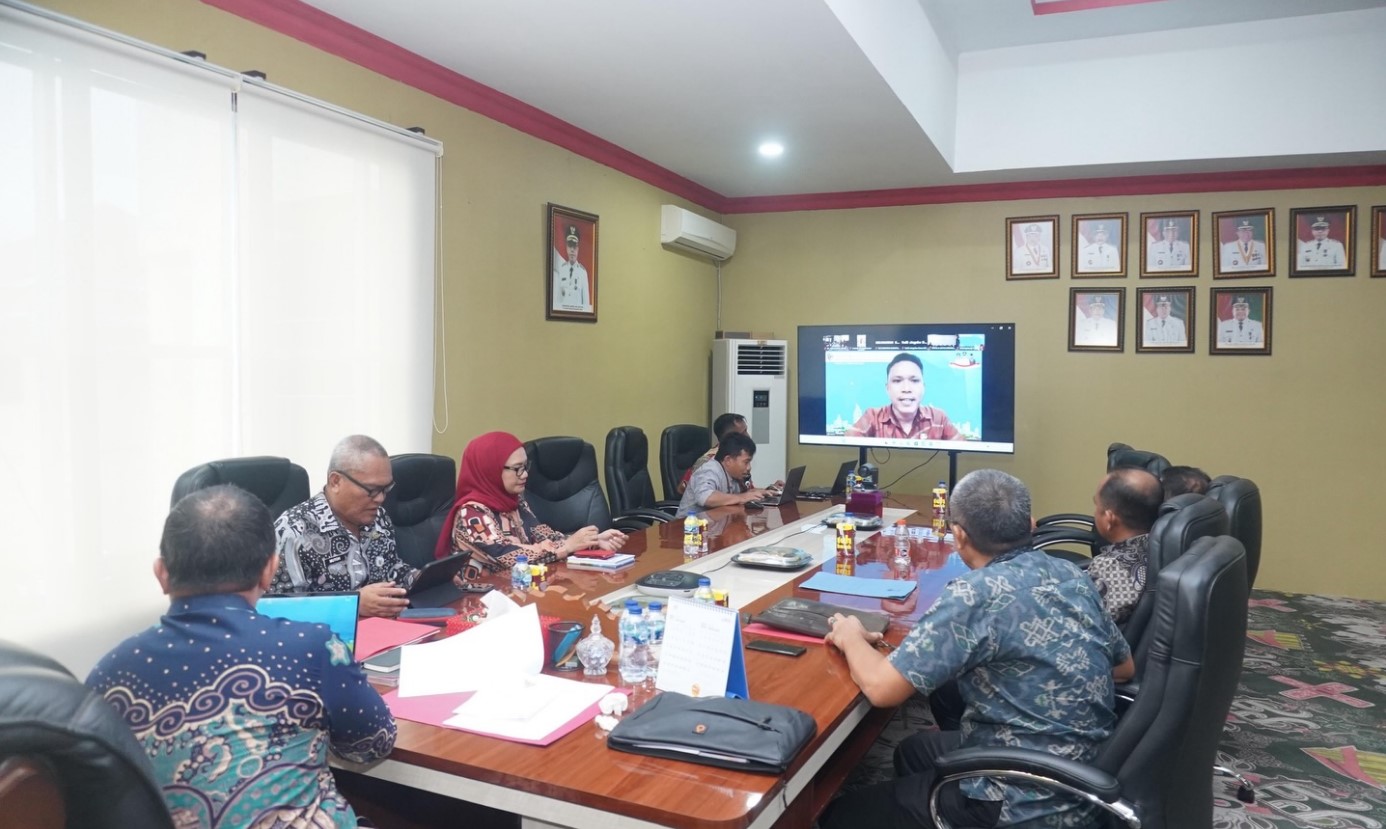 Bupati Bolmut membuka Musrenbang Kecamatan Bolmut 2026 secara virtual untuk penyusunan RKPD 2027