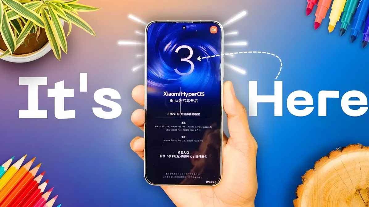 Tampilan antarmuka Xiaomi HyperOS 3 dengan fitur AI terbaru
